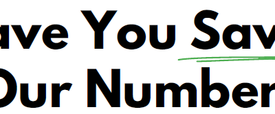 ¿Has guardado el numero de Rainbow Housing? – Have you saved Rainbow Housing number?