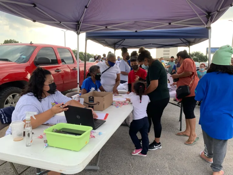 Community resource event supported by Web City’s impact real estate investment in Dallas