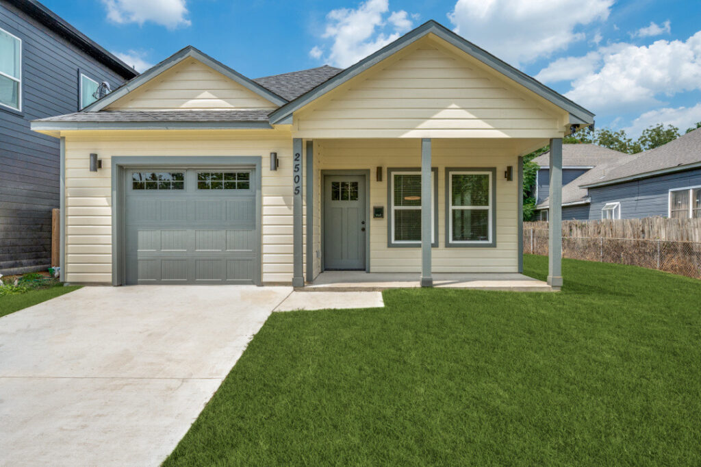 Rehabbed single-family home on Lenway St, Dallas